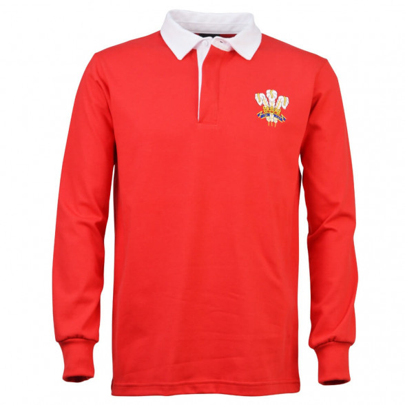 Maillot de rugby Pays de Galles années 70