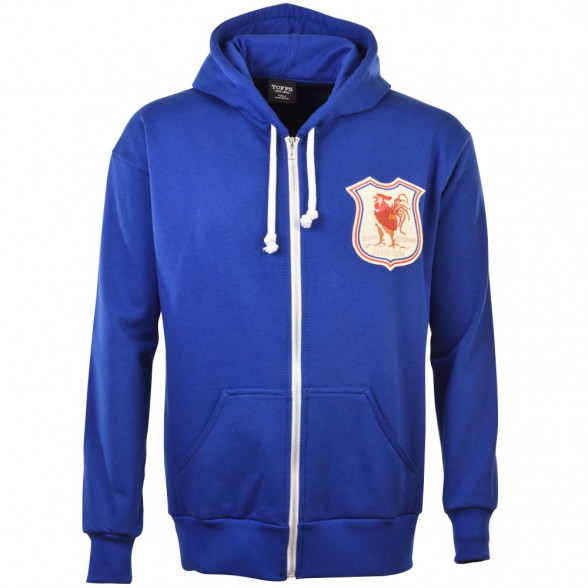 Sweat à capuche Vintage Rugby France 1924