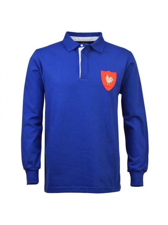 Maillot rétro rugby France années 70