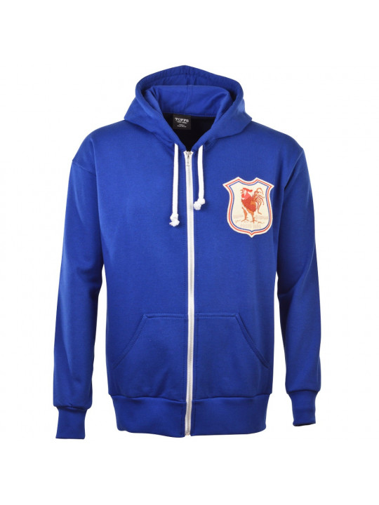 Sweat à capuche Vintage Rugby France 1924