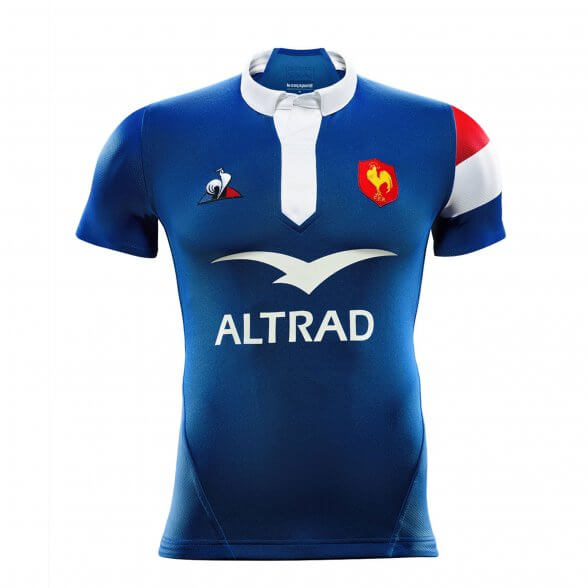 Maillot Xv De France De Rugby 2018 2019 Retrorugby